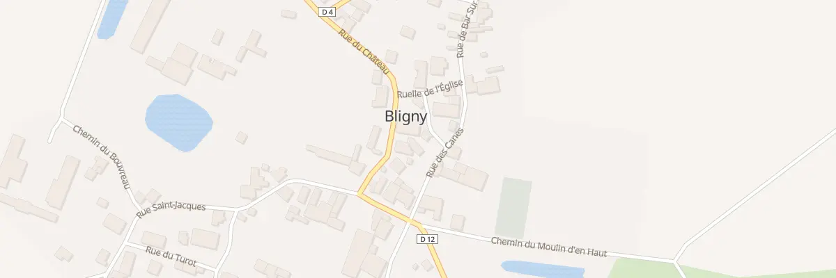 Plan du 98 Pl de la Rochefoucault à Bligny