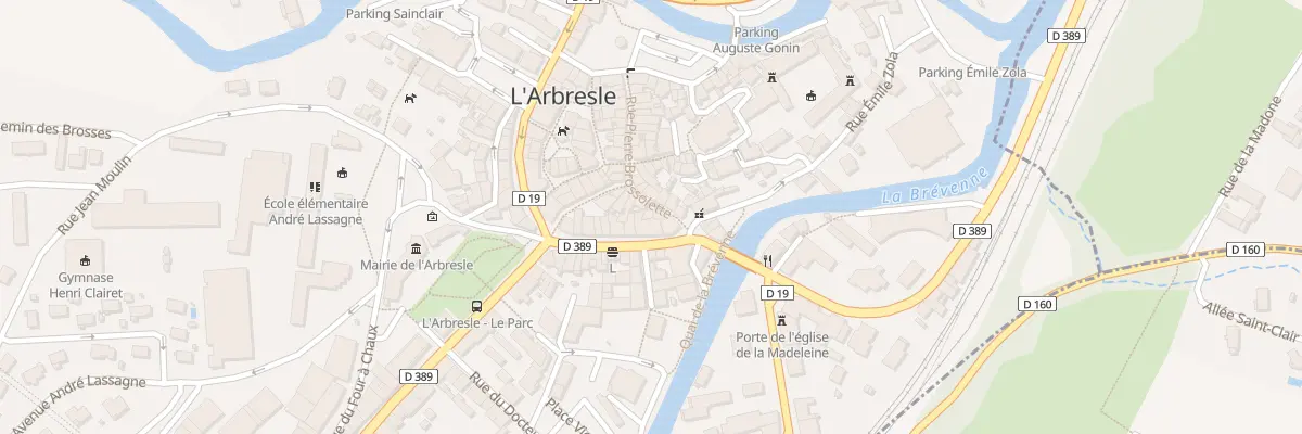 Plan du 3 Rue Pierre Brossolette à L’Arbresle