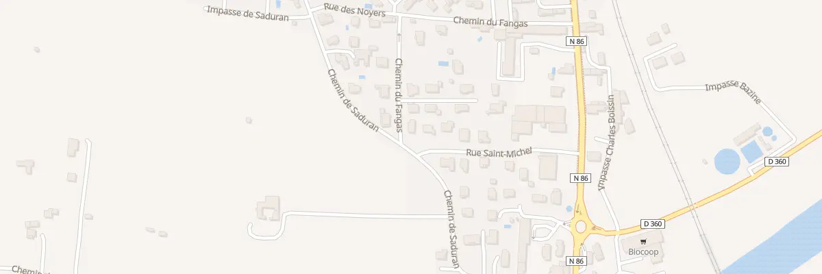 Plan du 12 Rue Saint-Michel à Bagnols-sur-Cèze