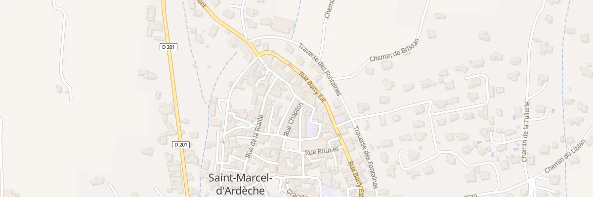 Plan du 70 Rue de Bidon à Saint-Marcel-d’Ardèche