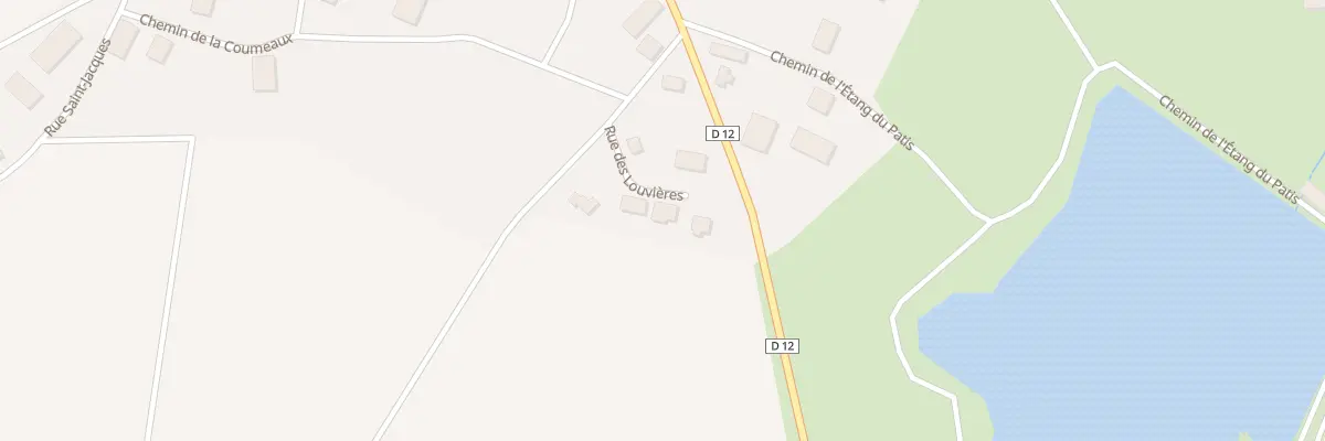Plan du 6 Lot des Louvieres à Bligny