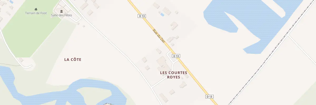 Plan du 9002 Rue du Der à Bignicourt-sur-Marne