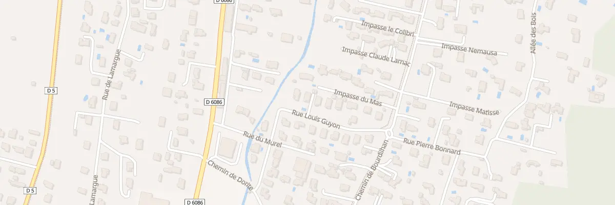 Plan du 16 Rue Louis Guyon à Bagnols-sur-Cèze