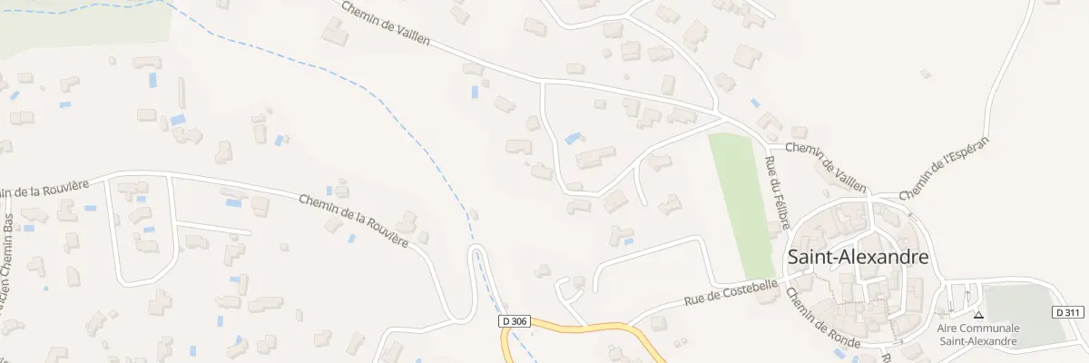 Plan du 5182 Le Fournas à Saint-Alexandre