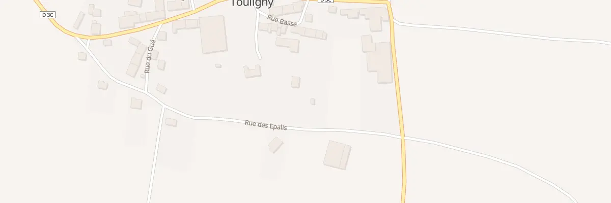 Plan du 5053 Rue des Epalis à Touligny