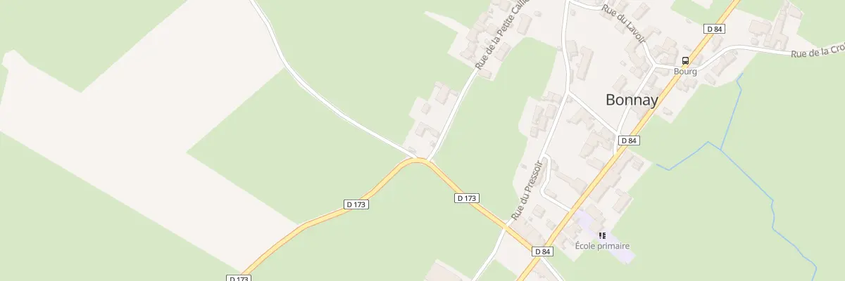 Plan du 1 Rue de la Petite Caille à Bonnay-Saint-Ythaire