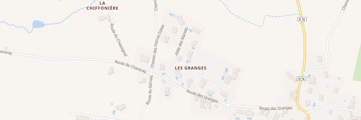 Plan du 60 All des Manets à Sourcieux-les-Mines