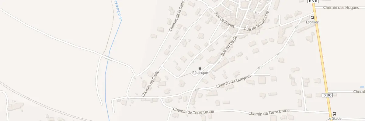 Plan du 10B Rue du Pijolet à Théziers