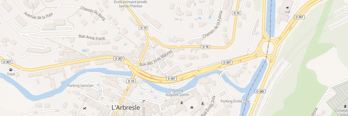 Plan du 102 Rue des Trois Maures à L’Arbresle