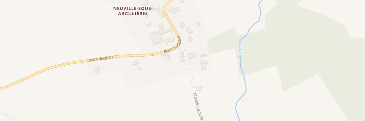 Plan du 2 Rue Pancheron à Arzillières-Neuville