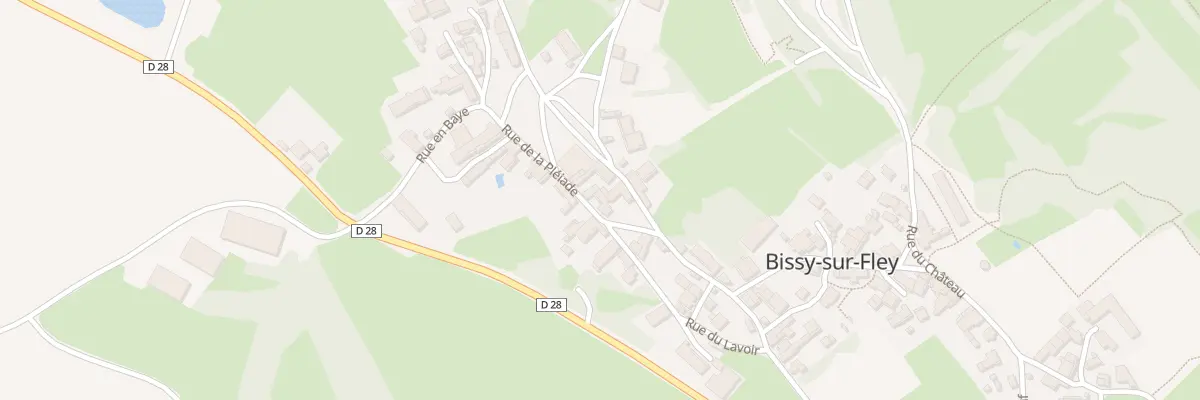 Plan du 5075 Rue de la Pleiade à Bissy-sur-Fley