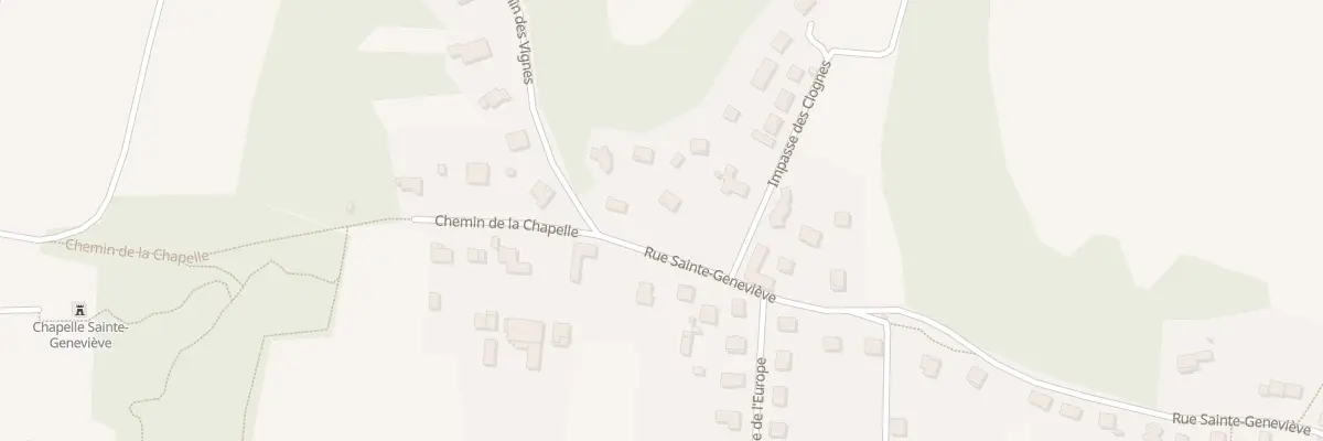 Plan du 30 Rue Sainte Genevieve à Vitry-en-Perthois