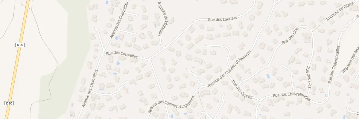 Plan du 8 Imp du Sorbier à Beaucaire