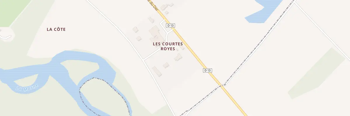 Plan du 18 Rue du Der à Bignicourt-sur-Marne
