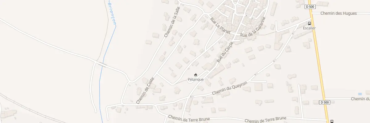 Plan du 10 Rue du Pijolet à Théziers