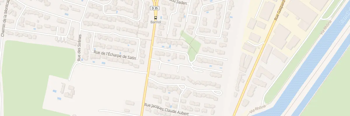 Plan du 8 Rue Marie Rose Flandrin-Pons à Arles