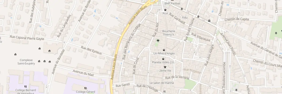 Plan du 29 Rue de Conti à Bagnols-sur-Cèze