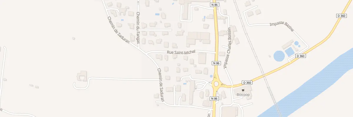 Plan du 7 Rue Saint-Michel à Bagnols-sur-Cèze