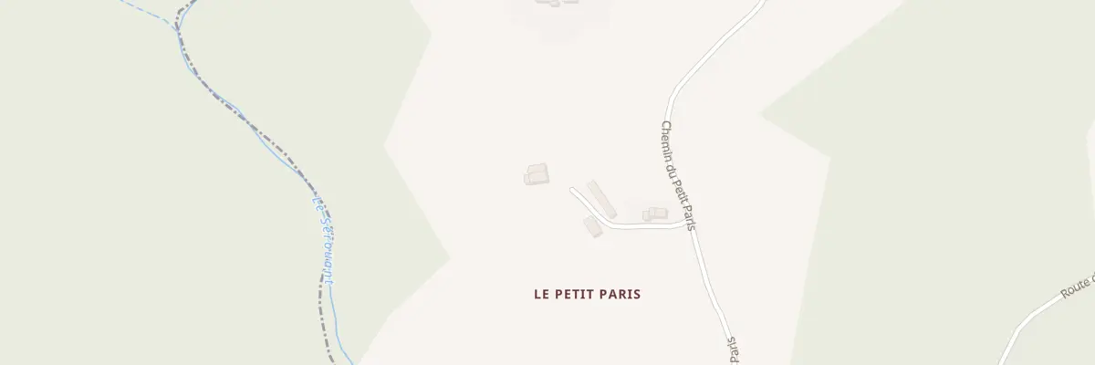 Plan du 600 Che du Petit Paris à Vernoux-en-Vivarais