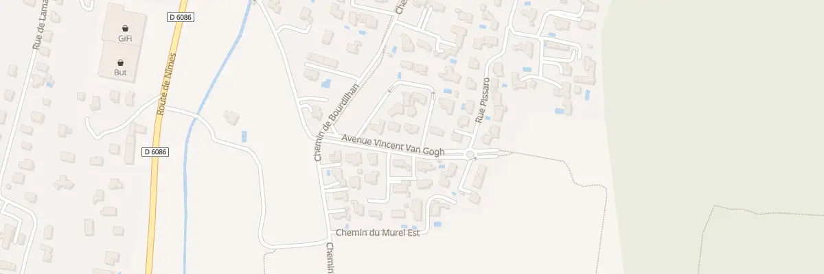 Plan du 10 Rue Pablo Picasso à Bagnols-sur-Cèze