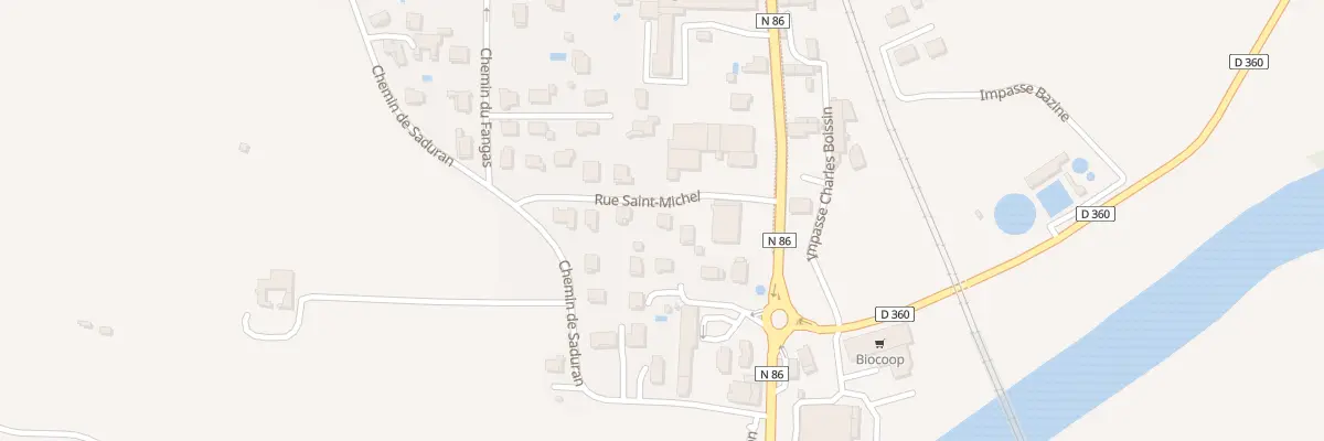 Plan du 5 Rue Saint-Michel à Bagnols-sur-Cèze