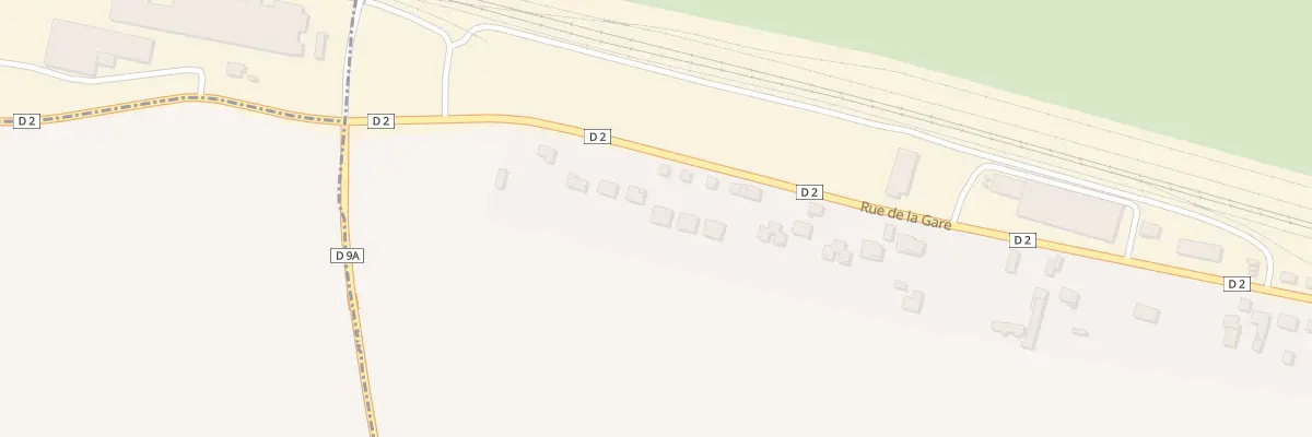 Plan du 71F Rue de la Gare à Tournes