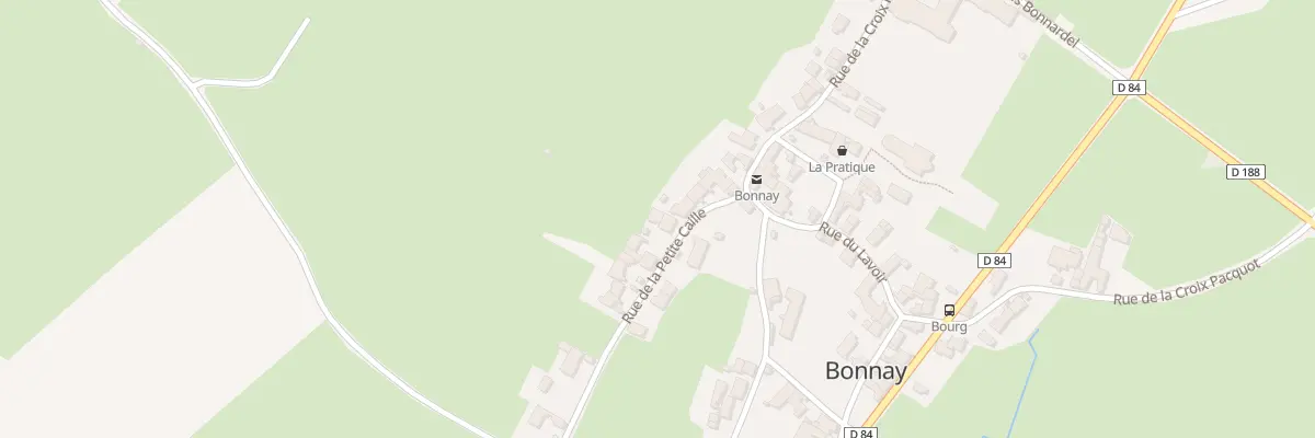 Plan du 21 Rue de la Petite Caille à Bonnay-Saint-Ythaire