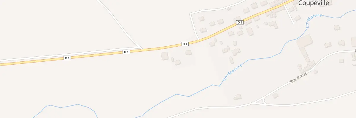 Plan du 1 Rue de Cocagne à Coupéville