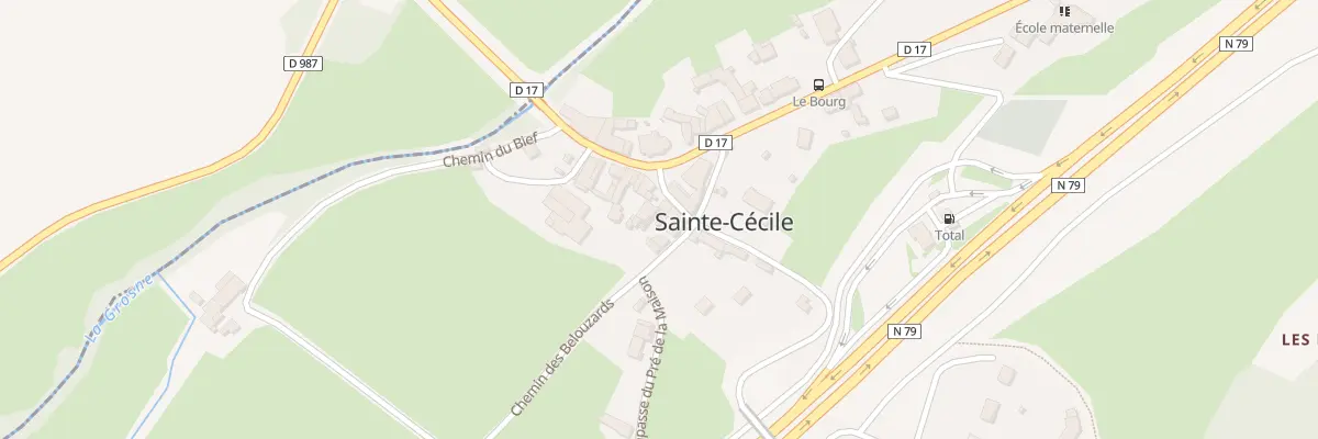 Plan du 5021 Le Village à Sainte-Cécile