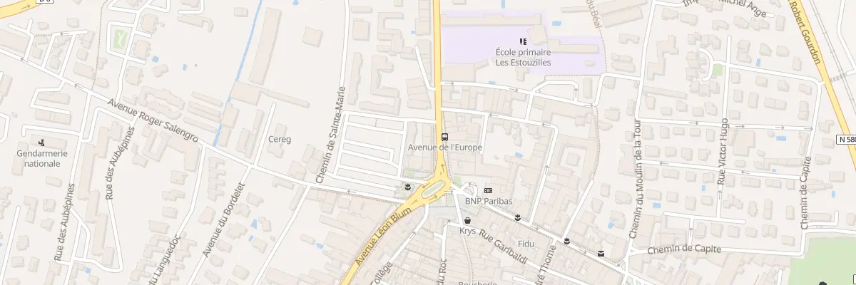 Plan du 3 Rue du Cours Ladroit à Bagnols-sur-Cèze