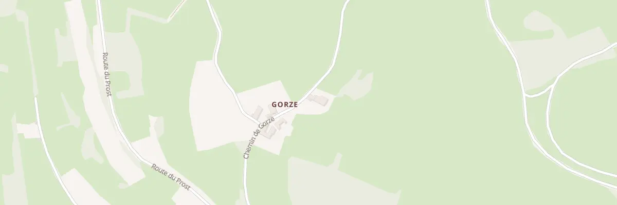 Plan du 5086 A Gorze à Saint-Point