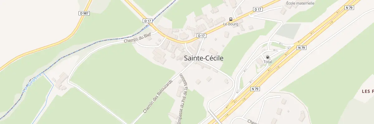 Plan du 34 Che du Rompay à Sainte-Cécile