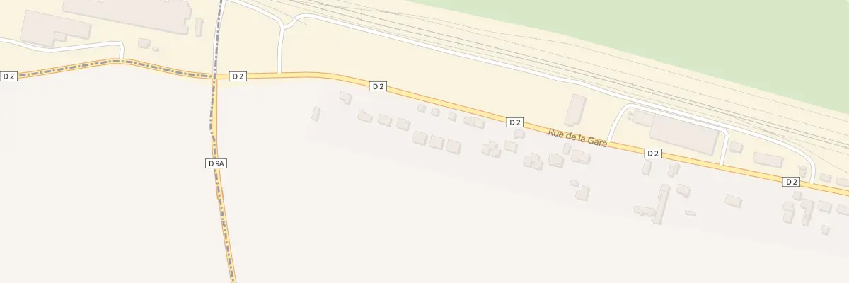Plan du 71E Rue de la Gare à Tournes