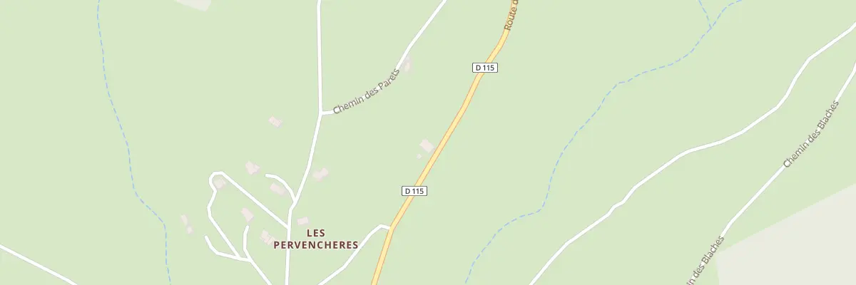 Plan du 5028 Les Pervencheres à Vaudevant