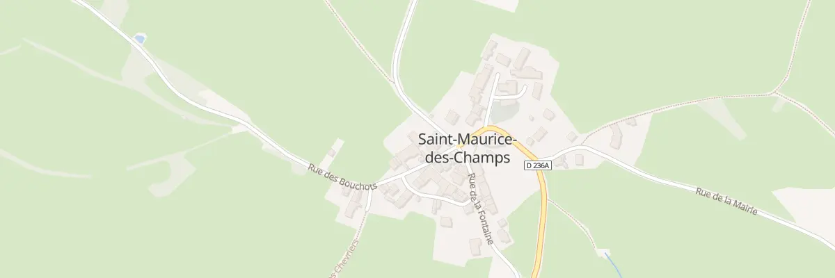 Plan du 5021 A Saint Maurice à Saint-Maurice-des-Champs