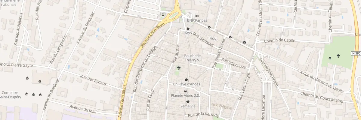 Plan du 2 Rue de L’Ange à Bagnols-sur-Cèze