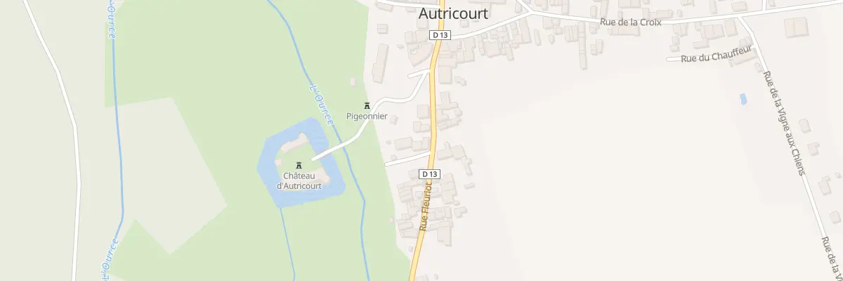 Plan du 3 Rle Chaumotte à Autricourt
