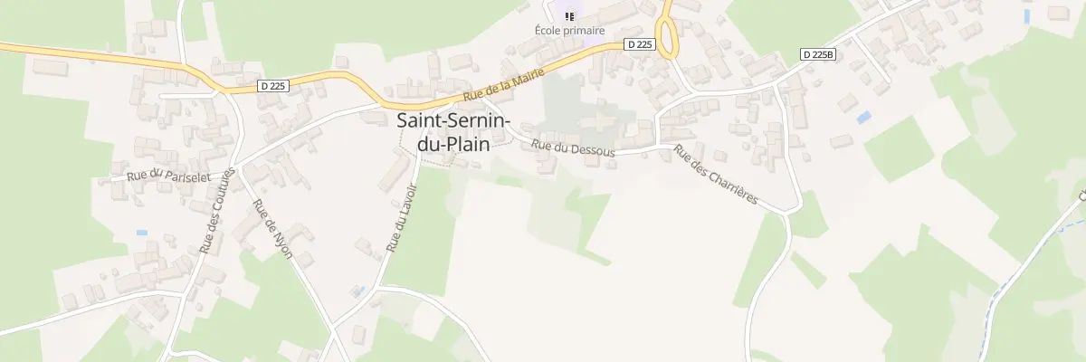 Plan du 5 Rue Dessous à Saint-Sernin-du-Plain