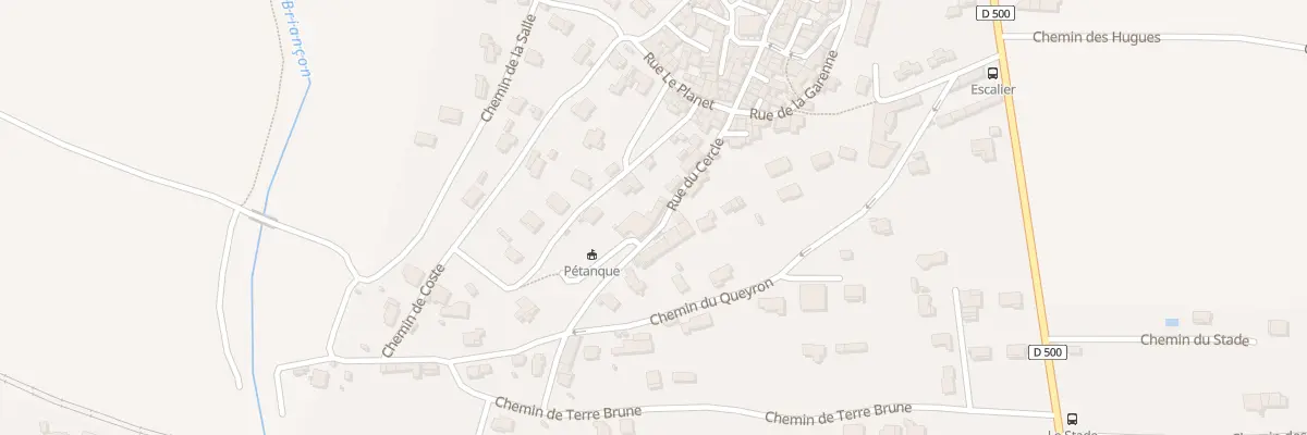 Plan du 20 Rue du Cercle à Théziers