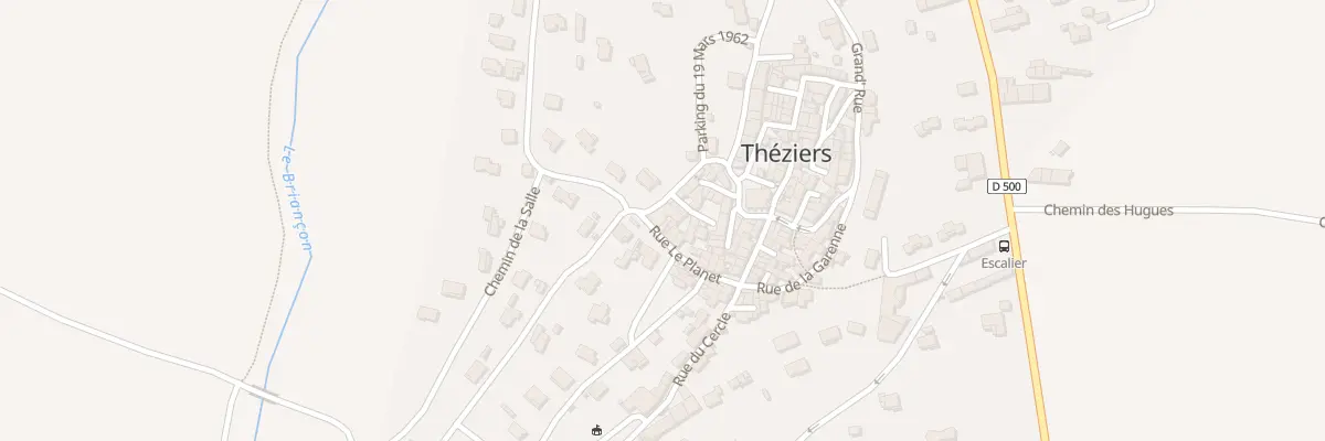Plan du 18 Rue du Planet à Théziers