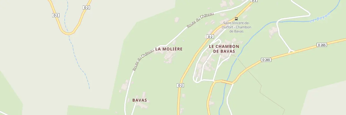 Plan du 5142 La Moliere à Saint-Vincent-de-Durfort