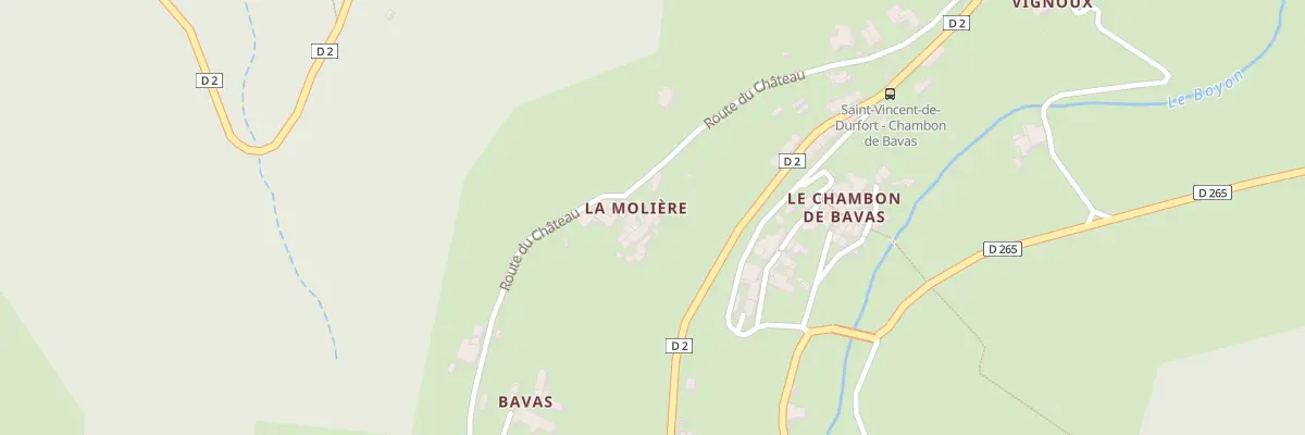 Plan du 5141 La Moliere à Saint-Vincent-de-Durfort