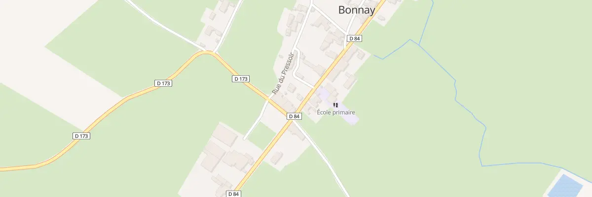 Plan du 5 Rte de Salornay à Bonnay-Saint-Ythaire
