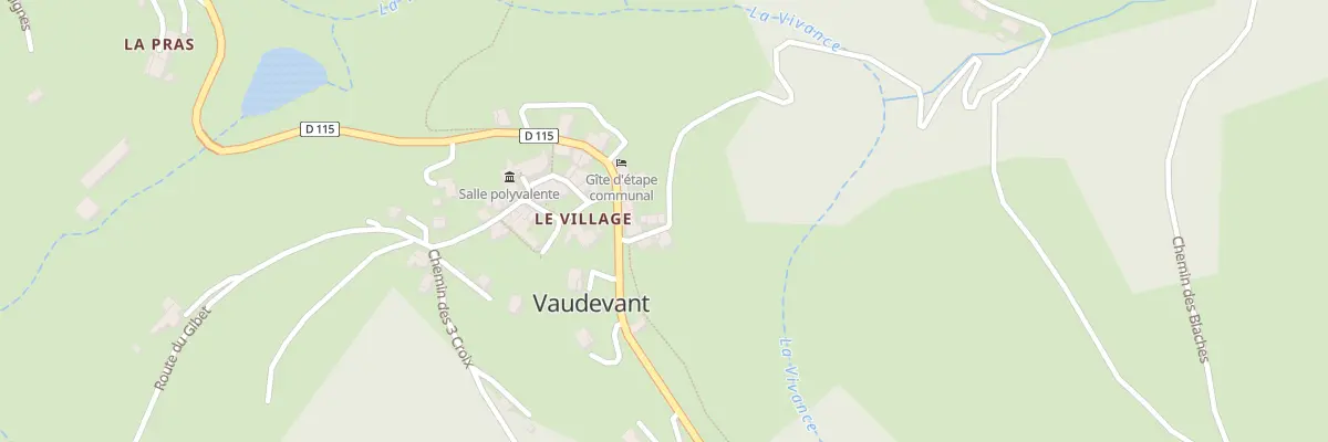 Plan du 37 Rue du Martel à Vaudevant