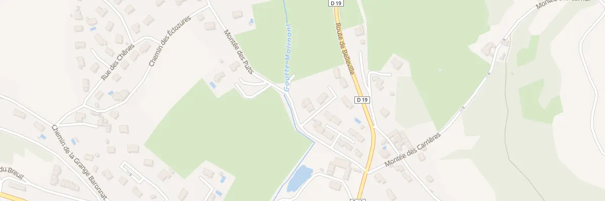 Plan du 132 Mte des Puits à Chessy