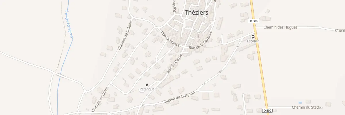 Plan du 7 Rue du Pijolet à Théziers