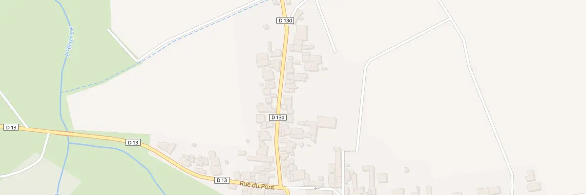 Plan du 20 Rue du Merdant à Autricourt
