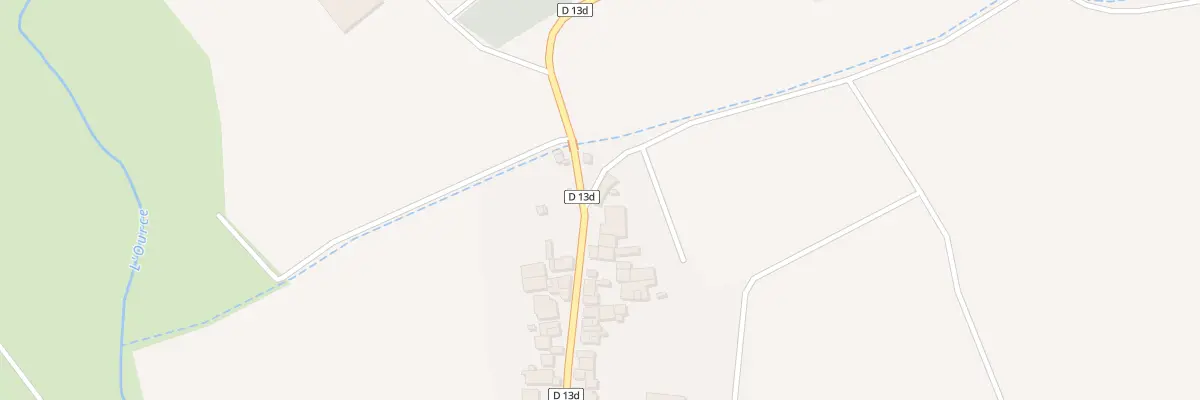 Plan du 36 Rue du Merdant à Autricourt