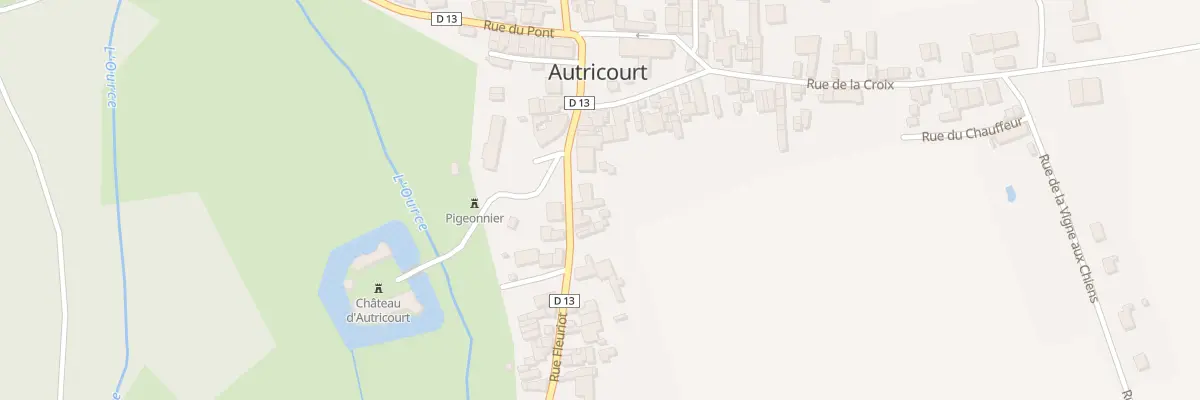 Plan du 5 Rue Fleuriot à Autricourt