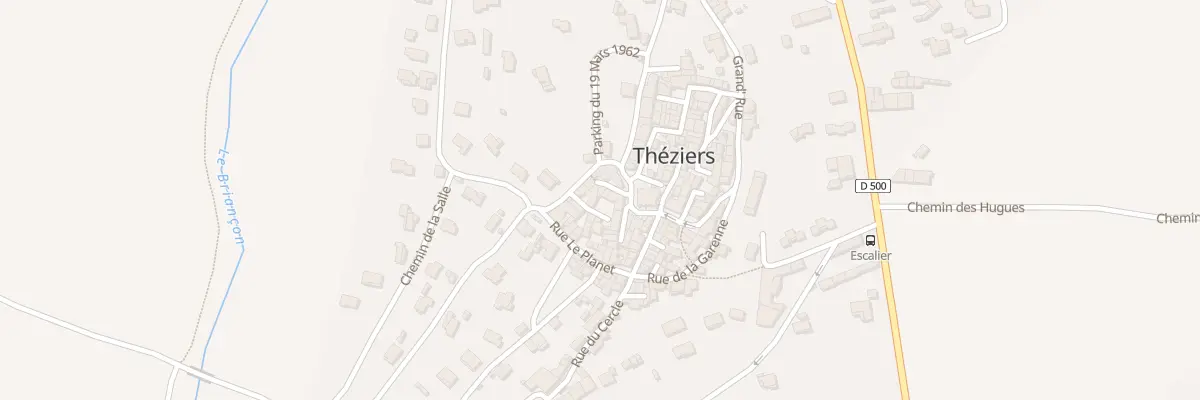 Plan du 1B Imp de Verdun à Théziers